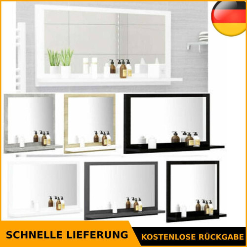 Spiegel Wandspiegel Badspiegel Spiegelschrank Badezimmerspiegel Hängespiegel Neu - Bild 1 von 27