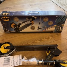 Batman Folding In-line Scooter With  Brake  New In Open Box