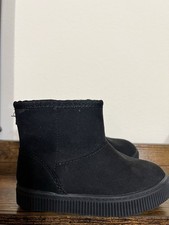 Cat Jack Girls' Honor Faux Suede Style Boots Size 7 New