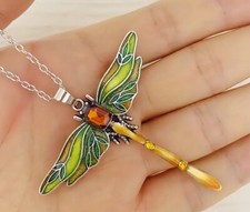 Vintage dragonfly pendants