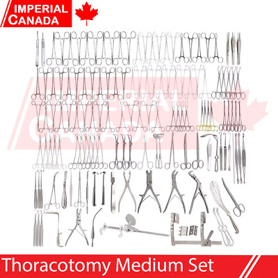 Thoracotomy Medium Set Basic Operation Chest Major Minor Surgery Tool DS-2354