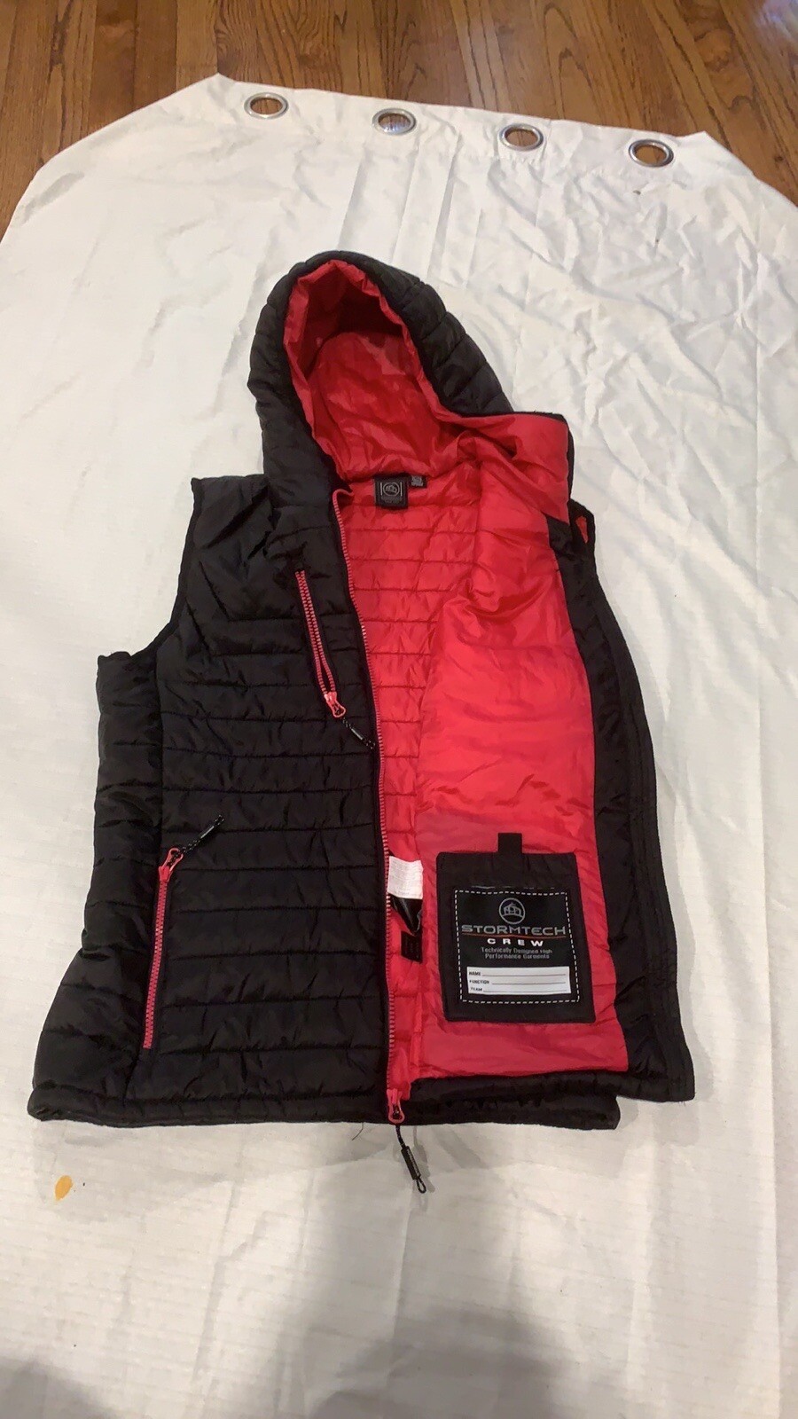 stormtech performance jacket Puffer Vest With Hoo… - image 2
