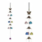 Outdoor indoor wind chimes. Metal bells. Gate pendant. Traditional crafts
