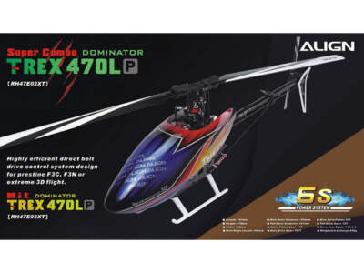 アライン470Ｌ Align T-Rex 470LP Dominator Super Combo : RH47E02XT | eBay