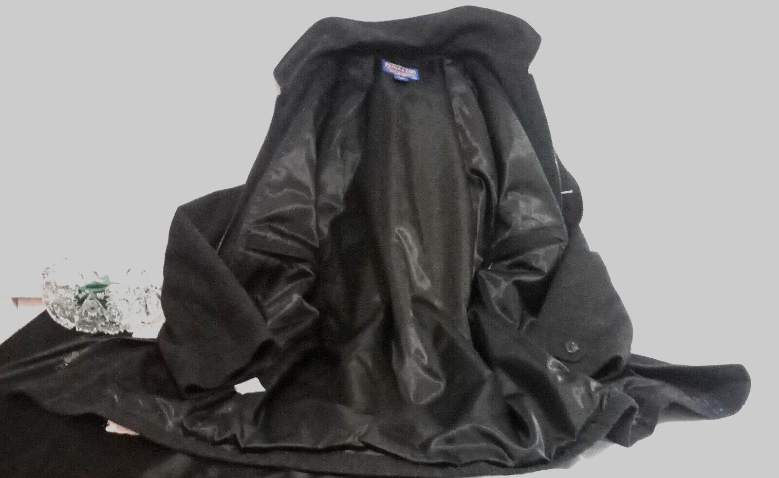 RARE VINTAGE PENDLETON HERRINGBONE DARK BROWN 1OO… - image 18