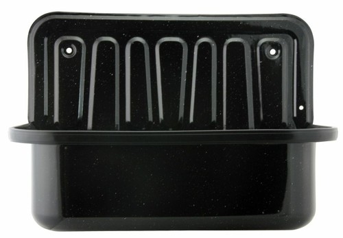 Ausgussbecken Stahl schwarz Granitoptik Kellerwaschbecken - Bild 1 von 5