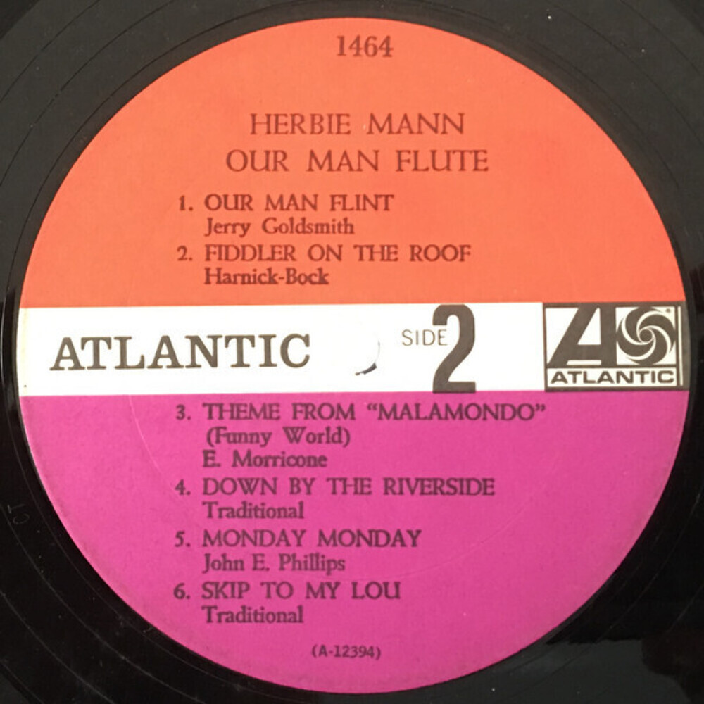 Herbie Mann - Our Mann Flute (LP, Album, Mono, Ora) | eBay