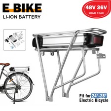 E bike Akku 36V 48V Gepäckträgerakku li-Bat...