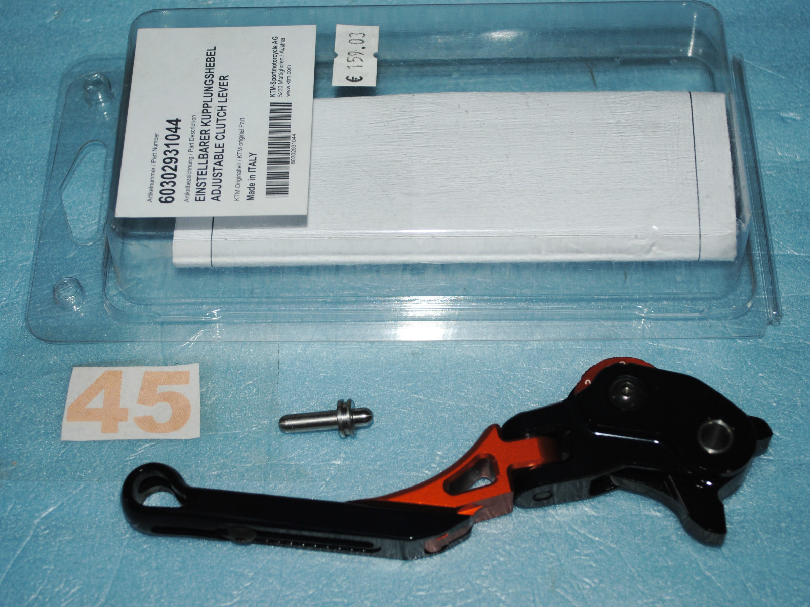 Levier d'embrayage aluminium KTM résout le jeu de poignée Super Adventure 1290 1190