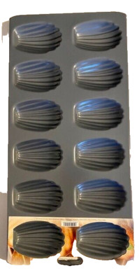 Madeleine Pan seashell clam French Tea Cookie Tray heavy duty nonstick 12-cavity