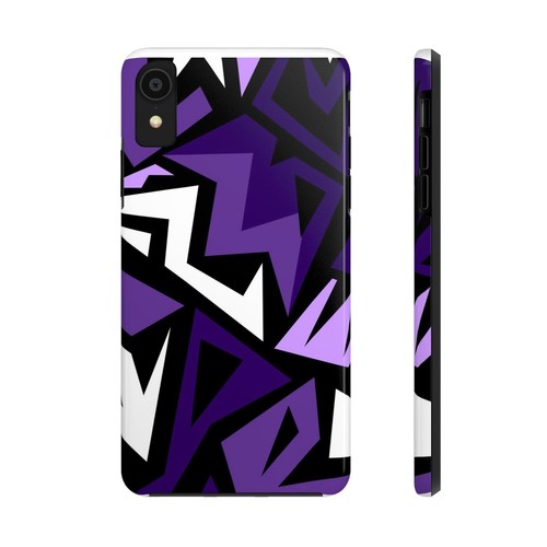 Purple Abstract Shapes Art Phone Case for iPhone & Samsung Galaxy Phones - 第 85/108 張圖片