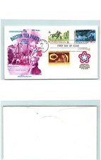 S01-3793, *BOSTON TEA PARTY, COMBO, FLEETWOOD FDC