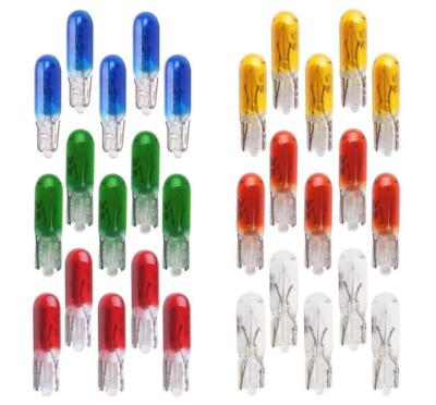 W1,2W T5 1,2W 12V Glühlampe Armatur Tacho Beleuchtung Autolampen Zugelassen