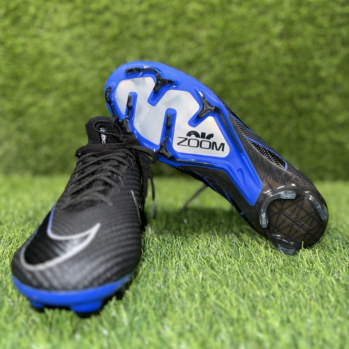 Nike Mercurial Superfly 9 Elite FG Soccer Shadow Pack Mens 6.5 8.5 Black Blue Mens Size 10 Nike Zoom Mercurial Superfly 9 Elite FG Soccer  main image 4