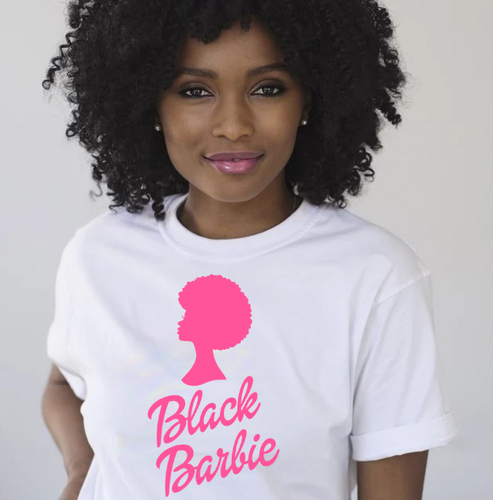black barbie t shirt
