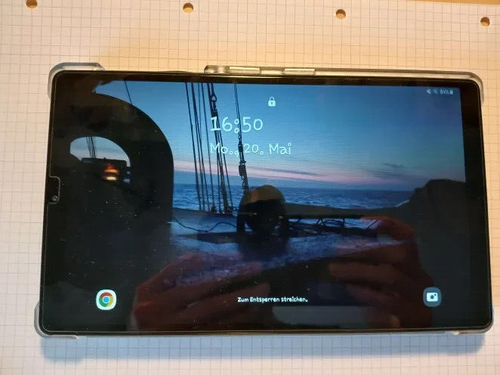 Samsung Galaxy Tab A7 Lite SM-T220 32GB, Wi-Fi, 8,7 Zoll - Grau - Bild 1 von 4