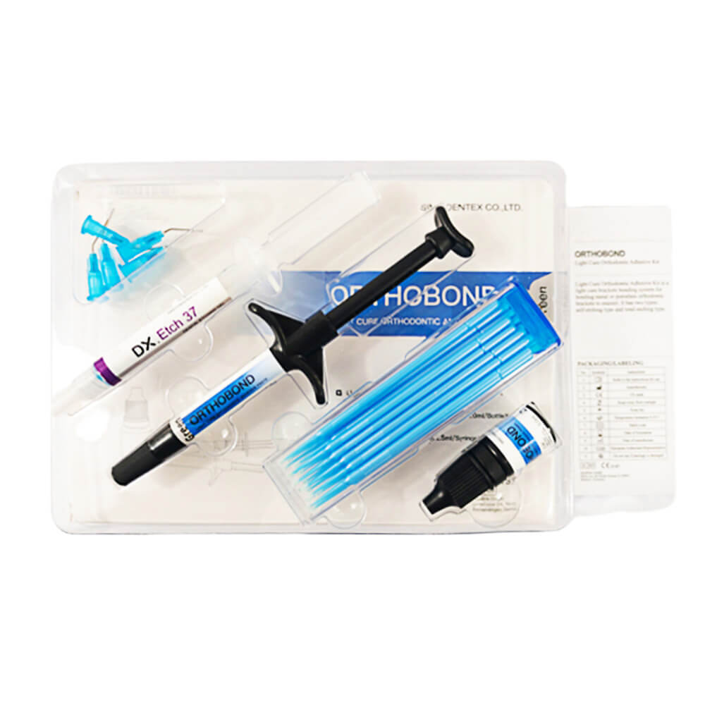 Dental Orthobond Bonding Adhesives Clear Introduction Kit Paste and Primer