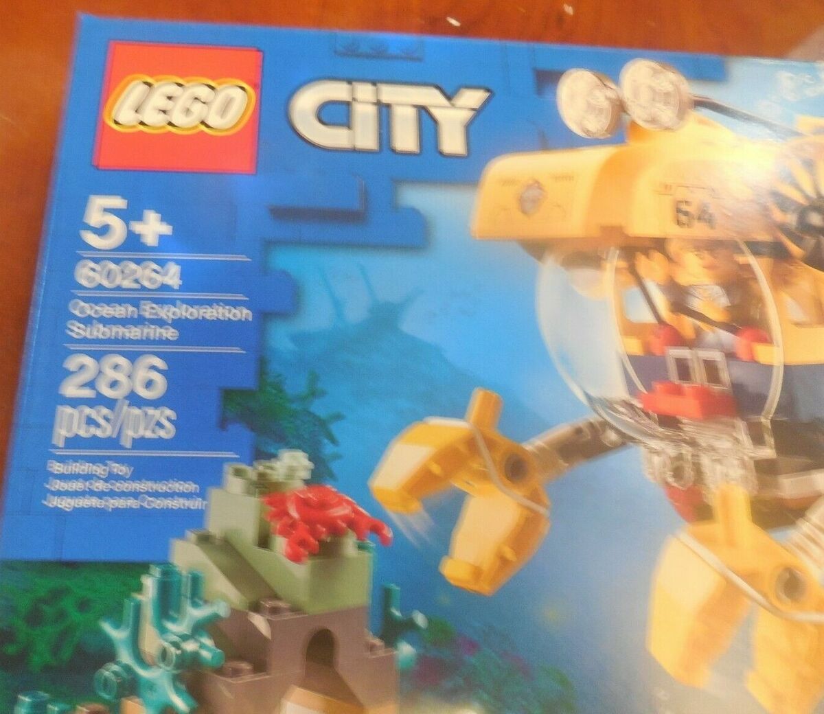 LEGO City Ocean Exploration Submarine 60264 New Factory Sealed eBay
