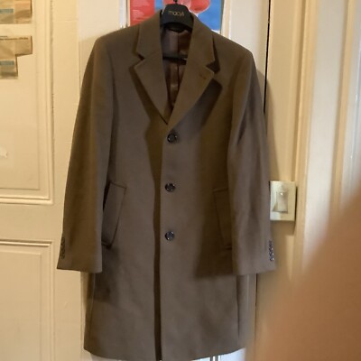 Lauren Ralph Lauren Men's Luther Wool-Blend Top Coat