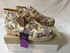 Clarks Originals Liberty Art Fabrics Girls Desert Boots UK size 2 / EU size 34
