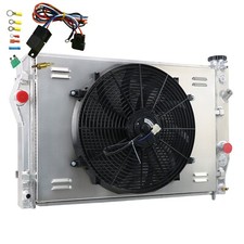 3 Row Radiator Shroud Fan For 93-2002 99 Chevy Camaro Pontiac Firebird Trans Am