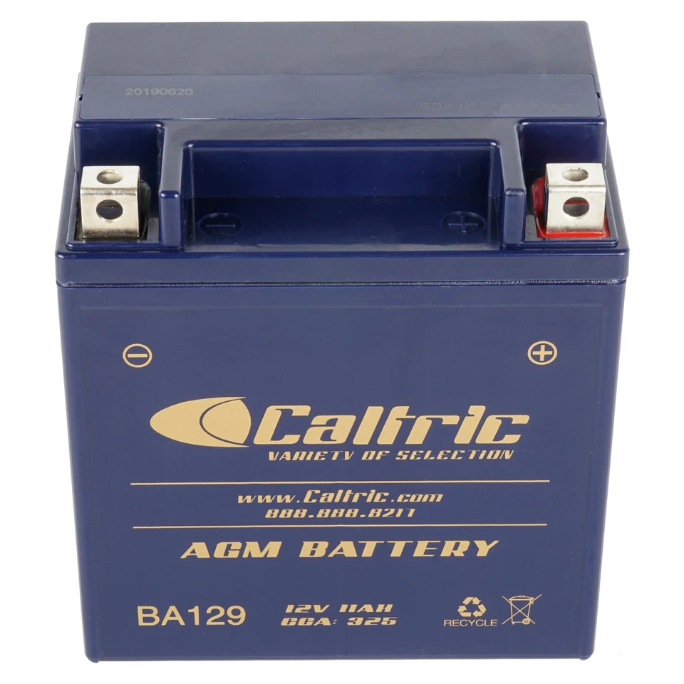 AGM Battery for Kawasaki 250 Csr Ltd KZ250 Belt 1980 1981 1982 1983 - Image 4 of 4