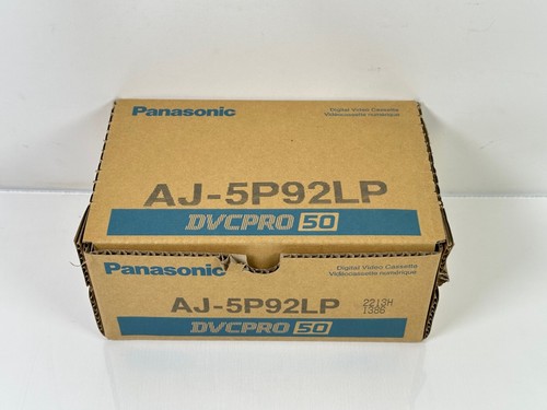(NEW) Panasonic AJ-5P92LP 92L Video Cassette Tapes (Box of 10) DVCPRO 50 - Picture 2 of 11