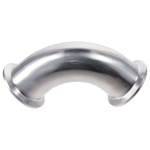 1Pc Silver 1.5" Tube OD Stainless Steel 90 Degree Pipe Fitting Water Oil - Picture 4 of 10