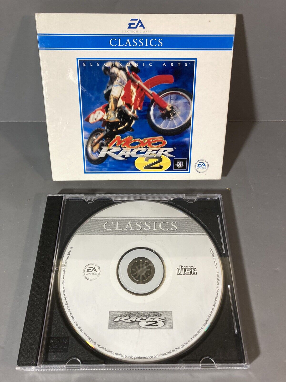 Moto Racer 2 para PC (1998)