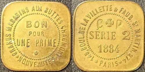 Marke Premium - Paris Aux Buttes Chaumont 1884