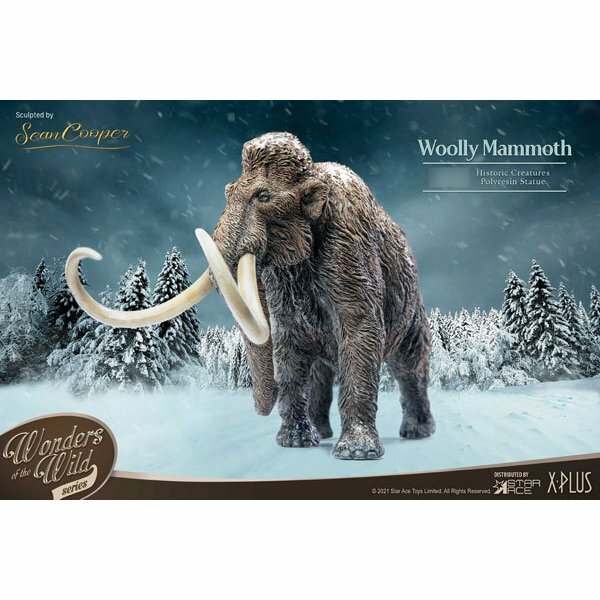 NEW Star Ace Toys Wonders of the Wild Wolly Mammoth 280mm PVC