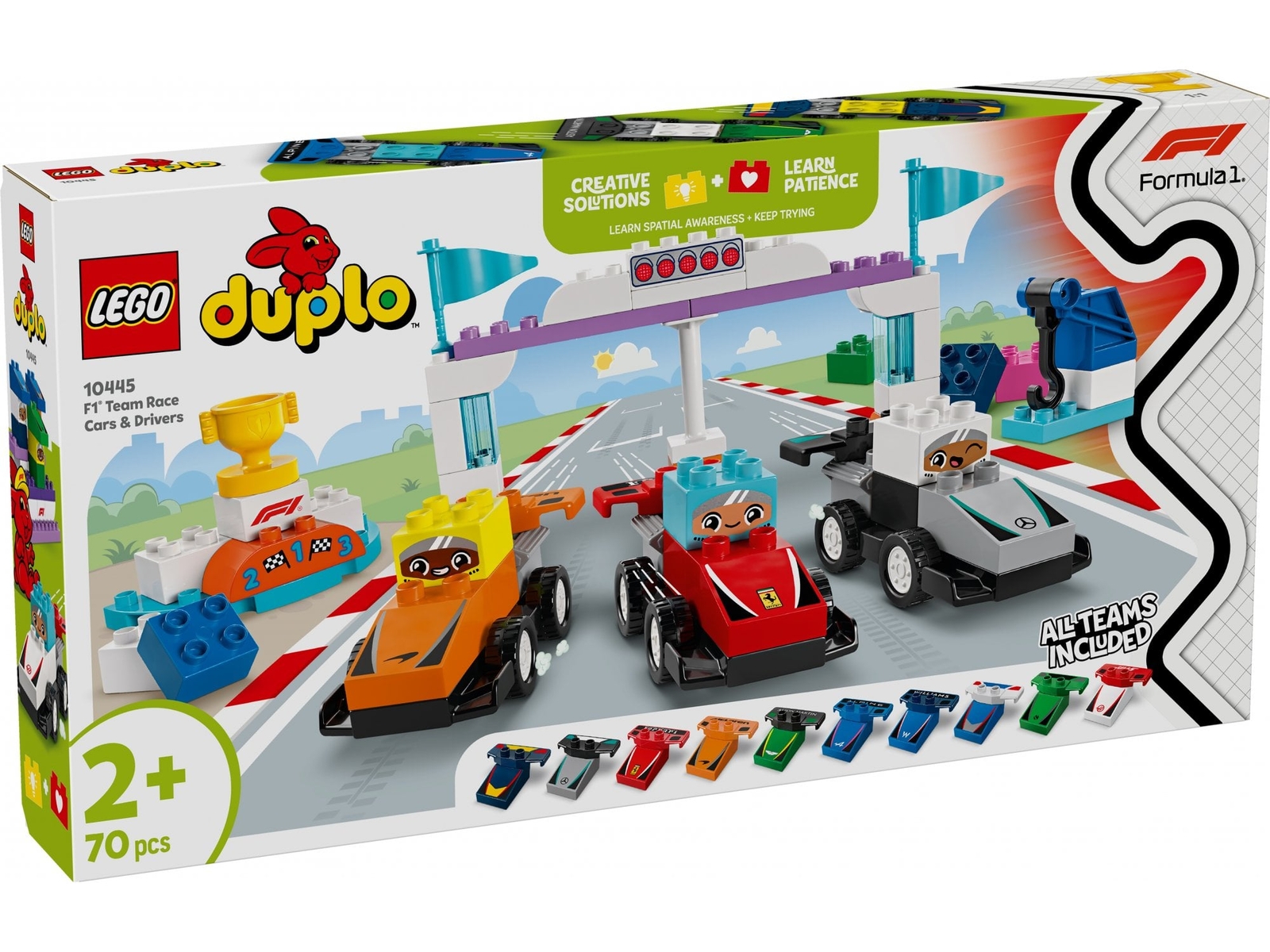 LEGO 10445 F1 Team Race Cars & Drivers