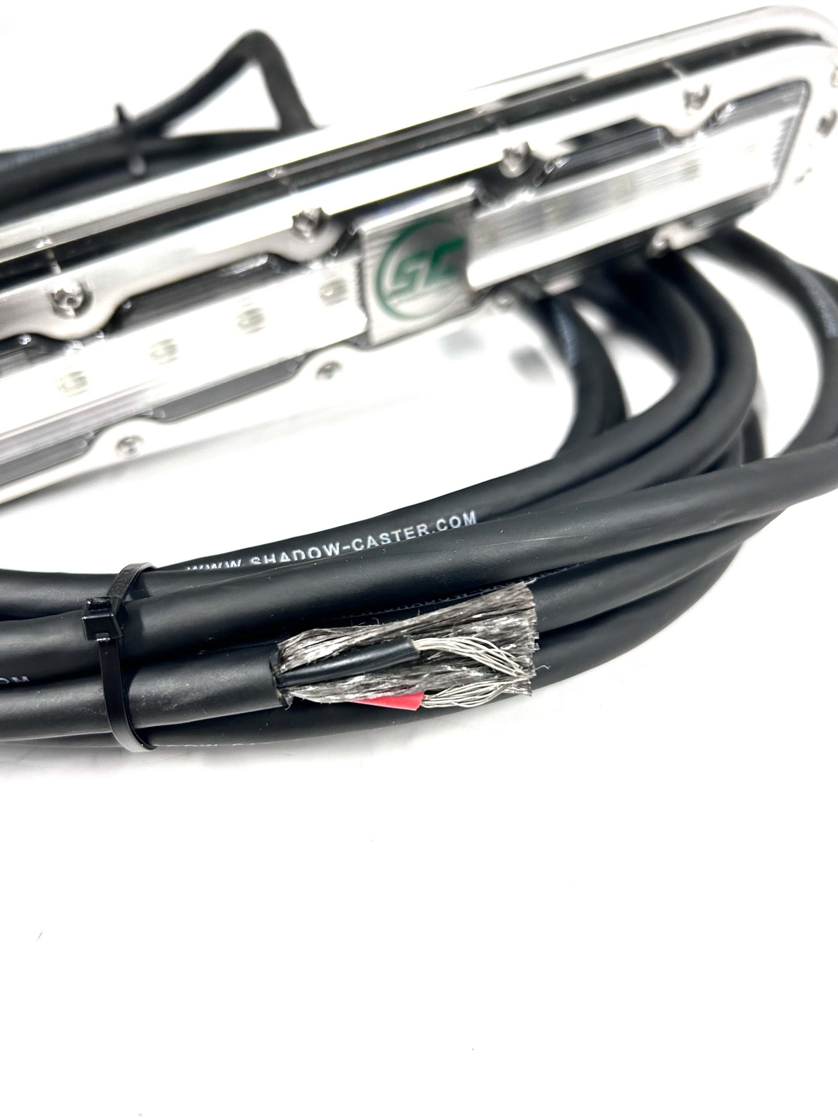 Shadow Caster SCM-10V2-AG, Marine Surface Mount Green Underwater LED Lights 20'