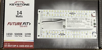 KEYSTONE KT-RKIT-RP-6-1600-850-UV, 14W 3 x 6  Rectangular LED Kit