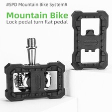 ROCKBROS 2pcs MTB Mountain Bike Lock Pedal to Flat Pedal Adapter for Shimano SPD