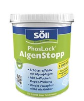 SÖLl Phoslock Algenstopp 1 Kg 20000 L Algen Teich Algenvernichter Pflege Koi