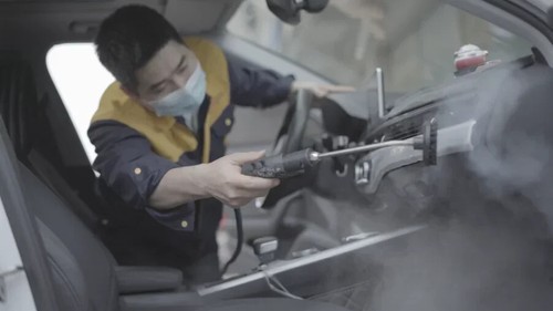 Electric Steam Cleaner 3000W 4.5Bar High temperature And Pressure Car Cleaning - Bild 12 von 15