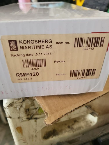 Kongsberg RMP420 P/N 306712 Rev.4.0.0 Openbox