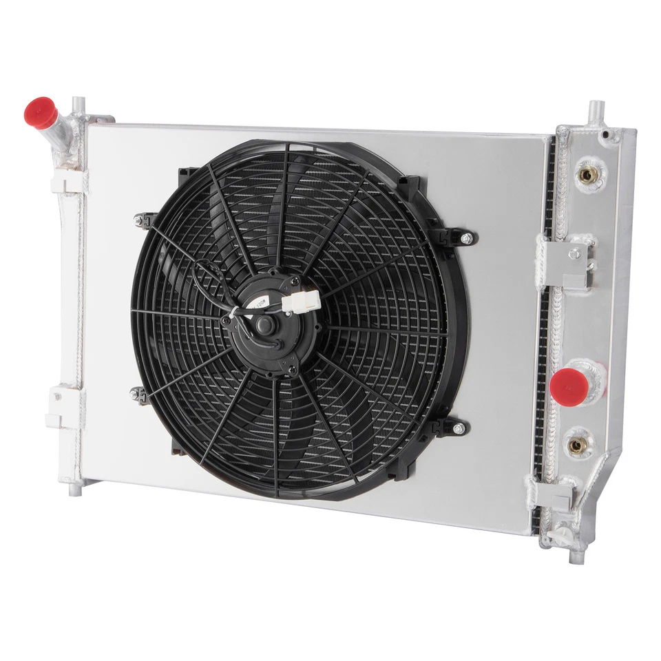4 Row Radiator Shroud Fan for 2003-2013 Chevy Corvette SSR 2008-2009 Saab 9-7x - Image 4 of 4