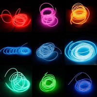 3m Led Flexible Soft Light Tube W/ Controller Xmas Party Car Lamp Multi-color 3m Led Flexible Soft Light Tube W/ Controller Xmas Party Car Lamp Multi-color