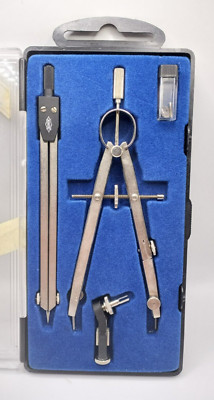 Alvin Precision Instruments Compass #509 Germany COMPLETE Set in Original Case