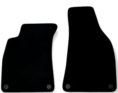 Front Car Floor Mats Velour For Audi A4 Convertible Waterproof Carpet Liners 2pc