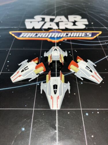 2016 Star Wars Micro Machines Rebels Lot X4 Hera Syndulla’s A-Wing Starfighter