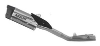 71241HK - Auspuff Arrow Indy Race EVO Titan/Titan-Verbindungsrohr Yamaha MT-10