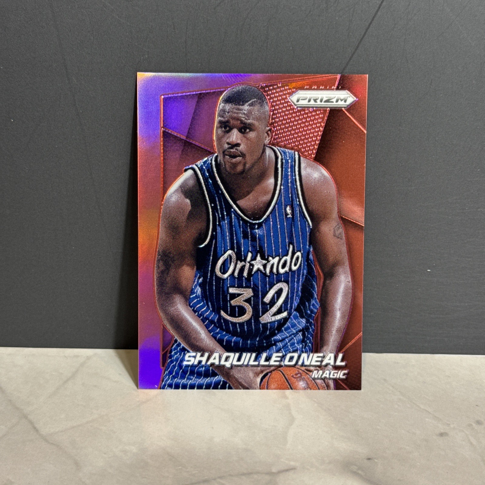 2014-15 Panini Prizm Shaquille O'Neal #228 Red Prizm 13/49 HOF