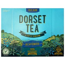 Dorset Tea Decaf 80 Tea Bags 0.10 per strip