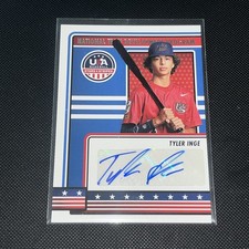 Tyler Inge 2023 Panini USA Stars & Stripes Auto #NTDP-TI
