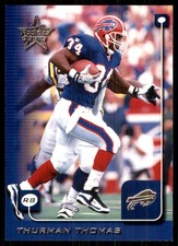 Thurman Thomas 1999 Leaf Rookies & Stars #30 Bills NFL READ FREE SHIPPING