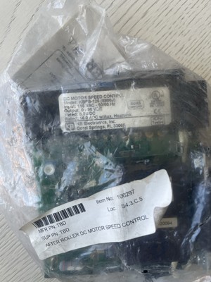 NEW KB ELECTRONICS KBPB-125 DC MOTOR Speed CONTROL  8900J