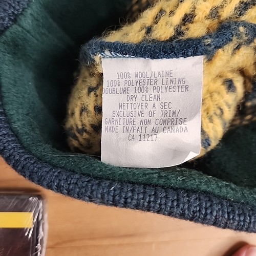 Vintage Deer Valley Wool Snow Ski Beanie Made In Canada. Skiing Snowboarding Cap - Picture 4 of 4